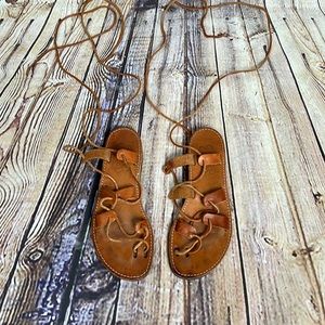 Sandals Venus Leather made in Greece